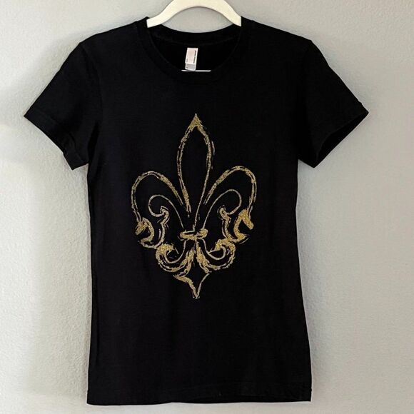 Fleurty Girl American Apparel T-shirt size S - Picture 1 of 6